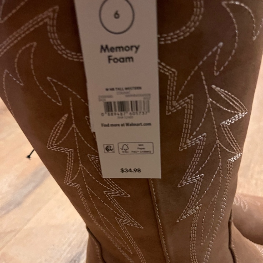 No Boundaries Tan Heeled Boots - Picture 3 of 3